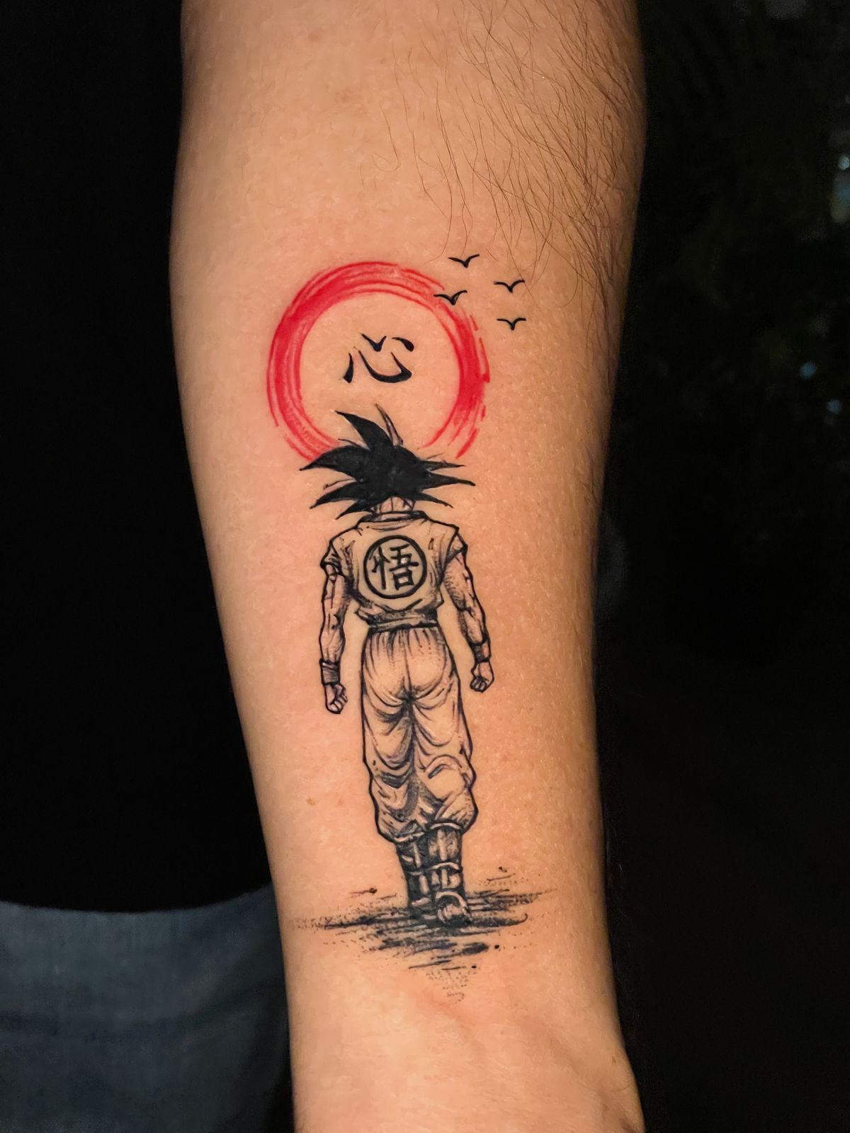 Anime inspired tattoo by Tattoo Ink Master