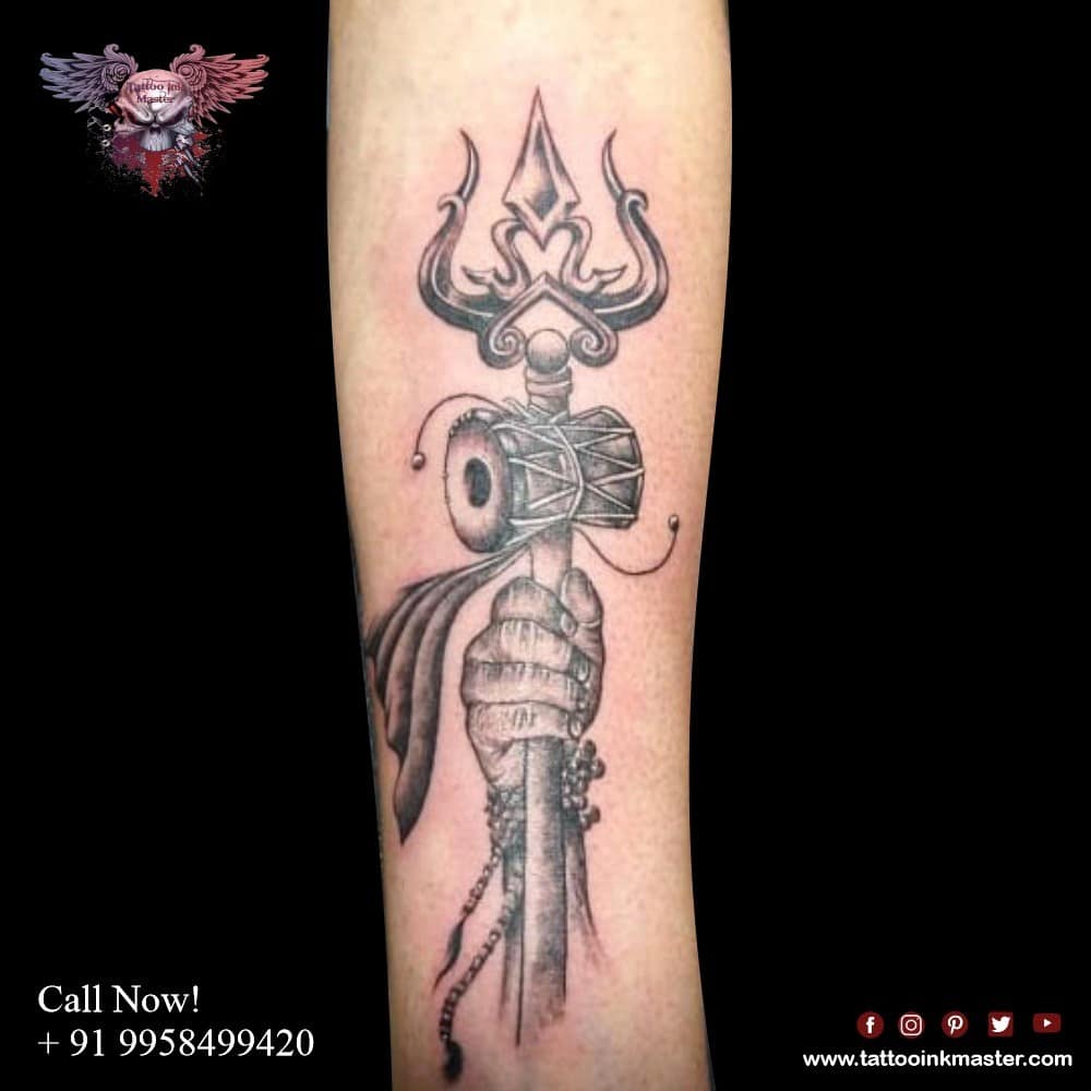 Trident Tattoo Depicting Great Deal of Power | Tattoo Ink Master