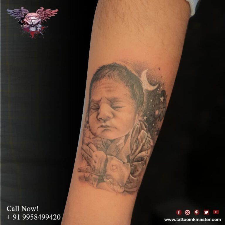 Read more about the article Majestic Child Tattoo On Hand