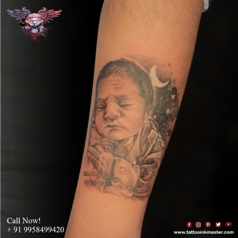 Read more about the article Infant Tattoo on Arm Showing Child’s Love