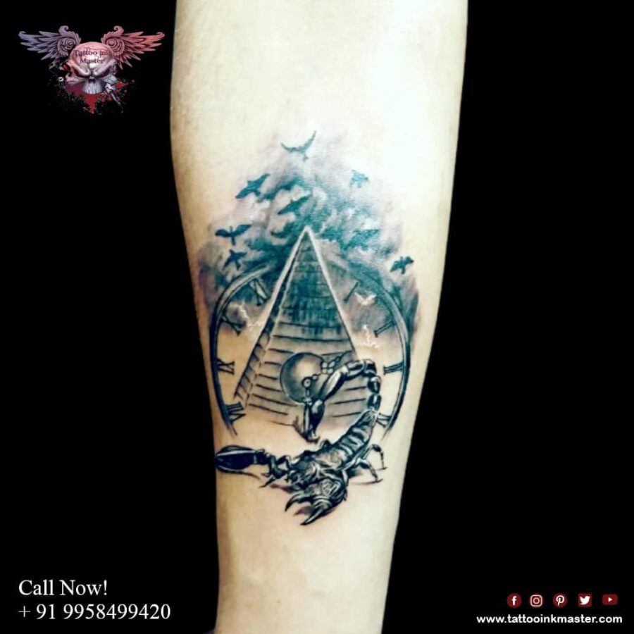 Spiritually Infused Shiva Trishul And Damru Tattoo Tattoo Ink Master