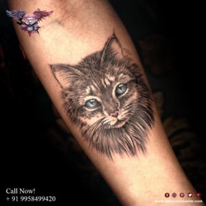 Read more about the article Real Looking Universal Cat Tattoo