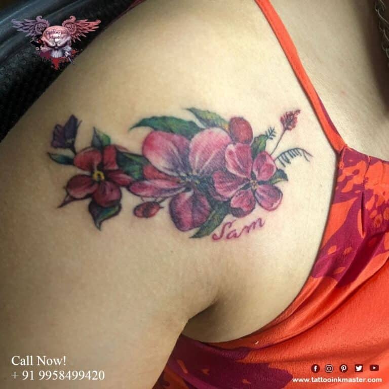 Read more about the article Amazingly Creative Colourful Flower Tattoo