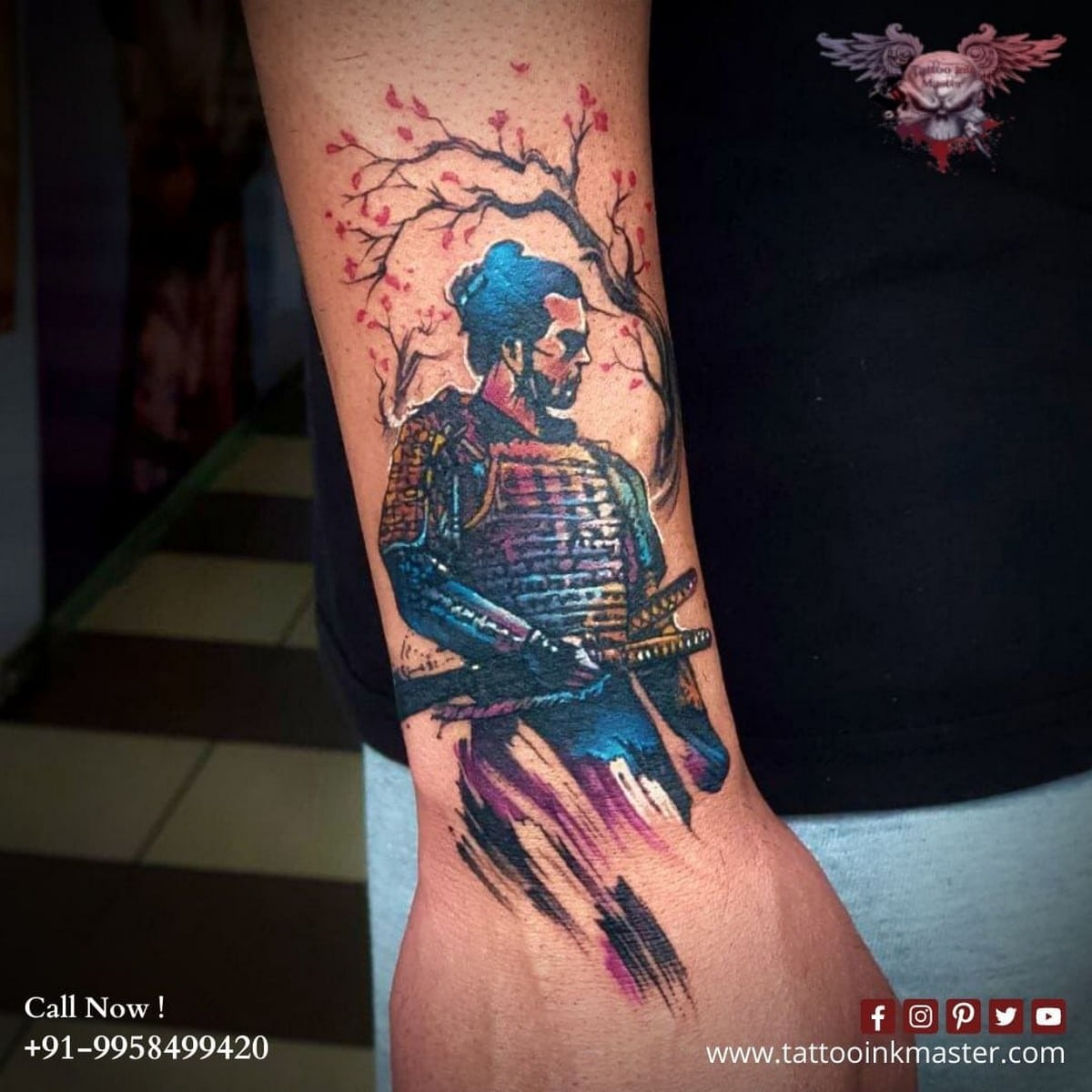 Realistic warrior tattoo done at our studio recently. ⠀ Send us a DM to  discuss your next tattoo! ⠀ #warriortattoo #sleevetattoo… | Instagram