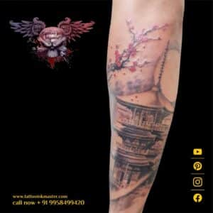 Read more about the article Full Hand Elegant Chinese Temple Tattoo