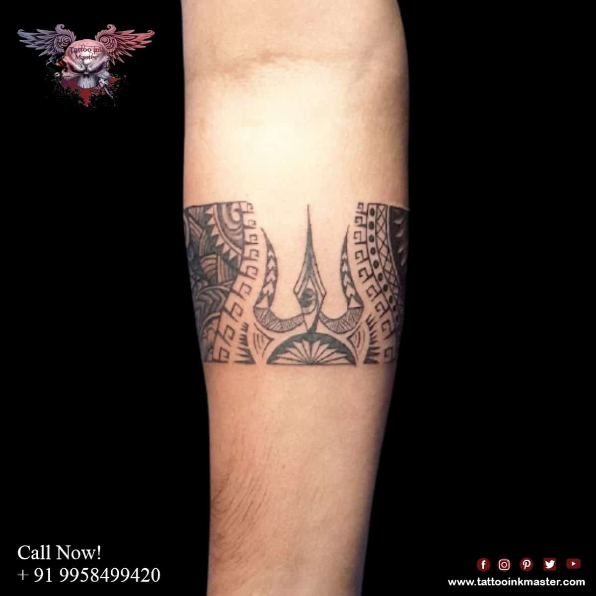 Shiva Trishul and Creative Artwork Tattoo | Tattoo Ink Master