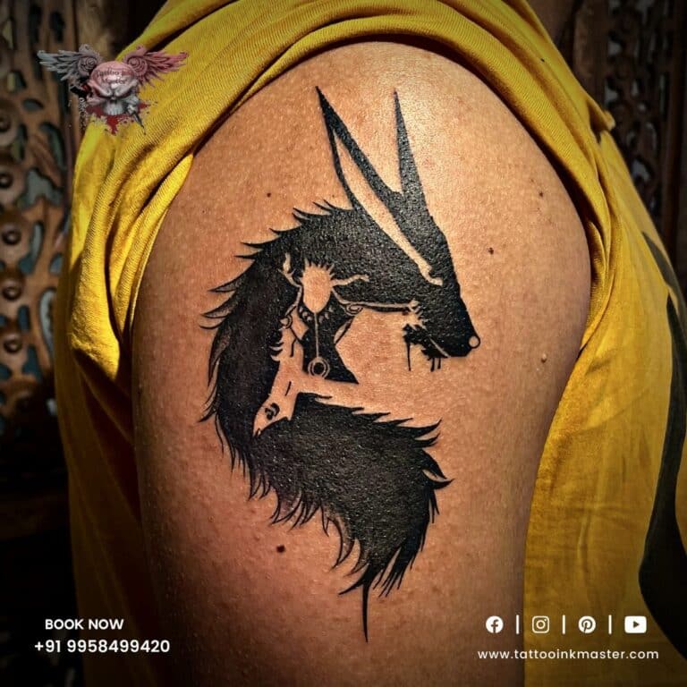 Read more about the article Creatively Infused Dragon Tattoo On Arm