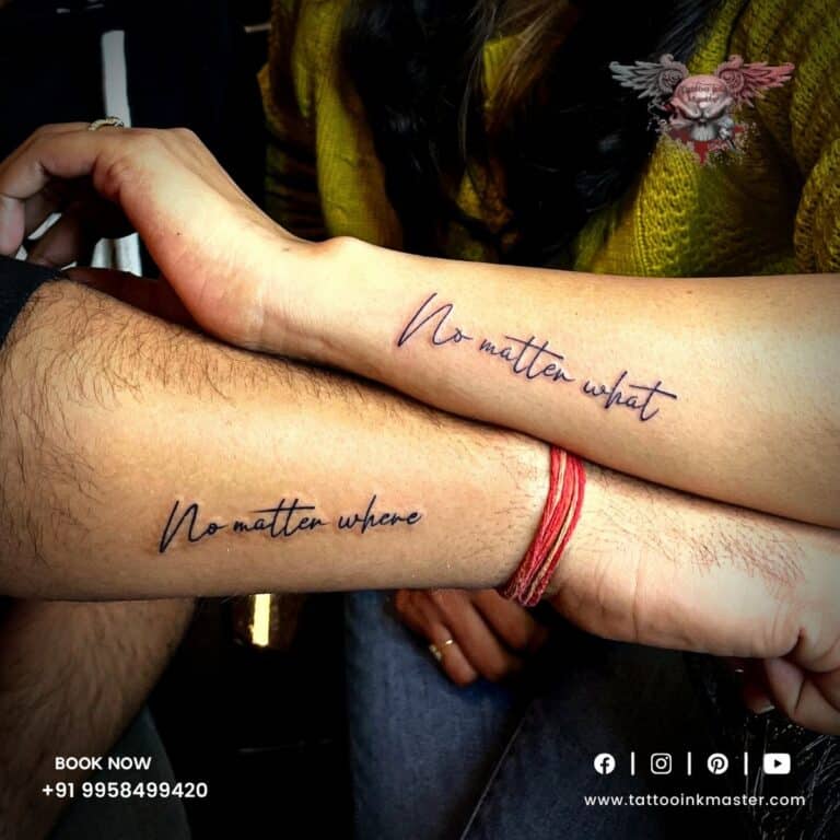 Read more about the article Special Looking Couple Goals Tattoo