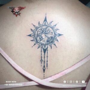 Read more about the article Enticing Looking Designer Tattoo at Back