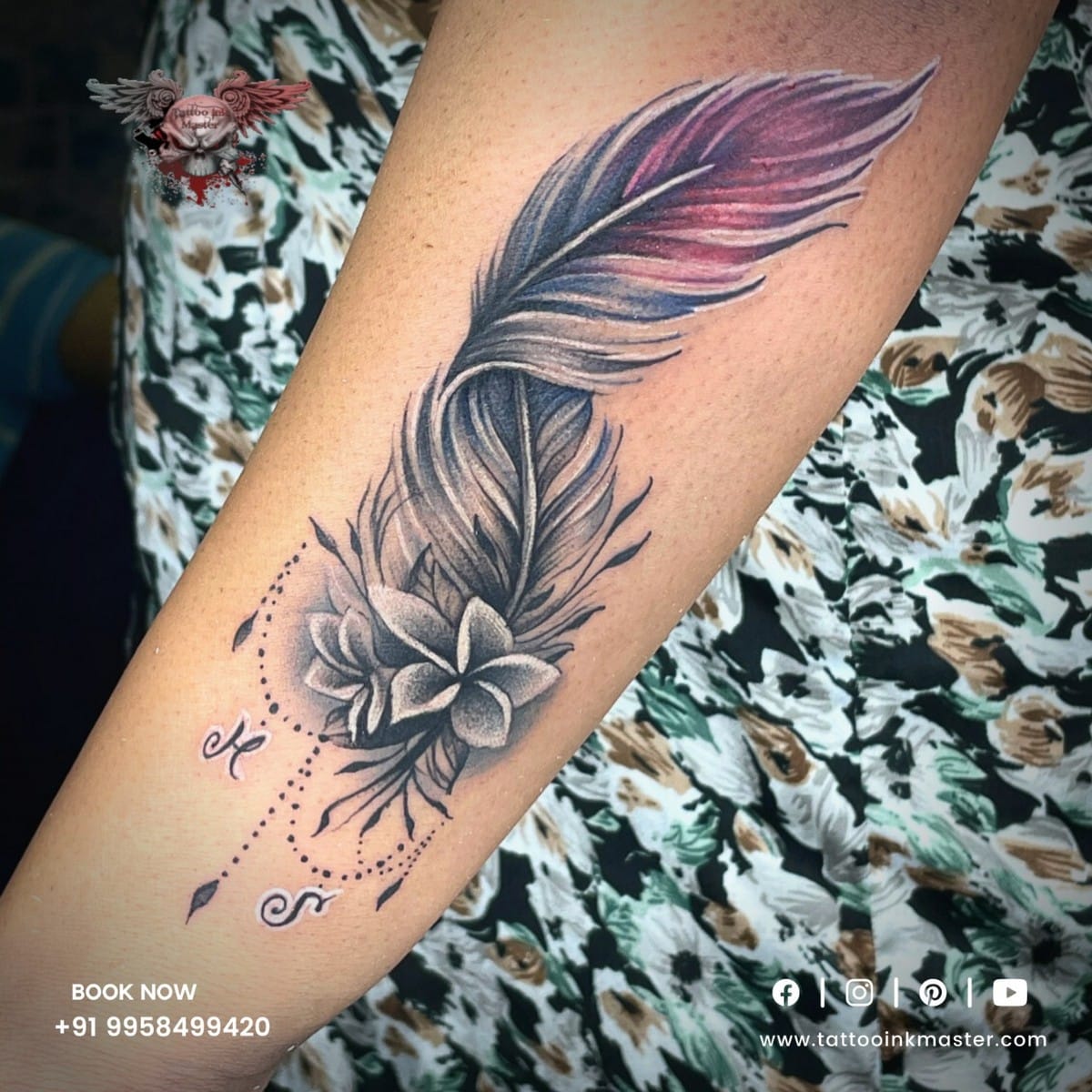 Beautiful looking Colourful Weather Tattoo | Tattoo Ink Master