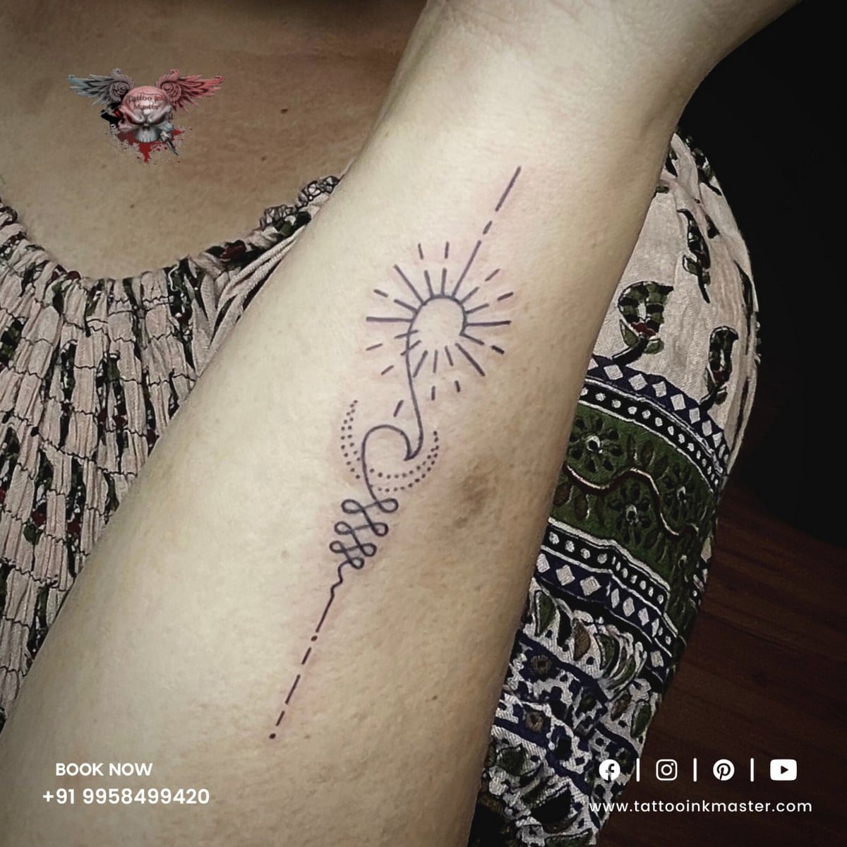 Sun Tattoo for Parlour at Rs 499/inch in Bengaluru | ID: 21985772655