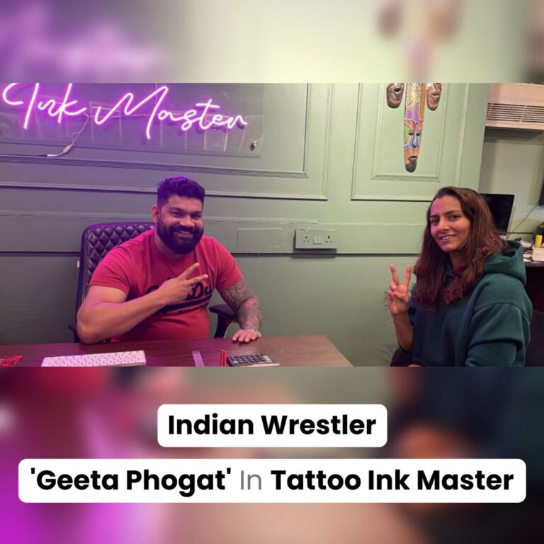 Read more about the article Indian Wrestler Geeta Phogat in Tattoo Ink Master