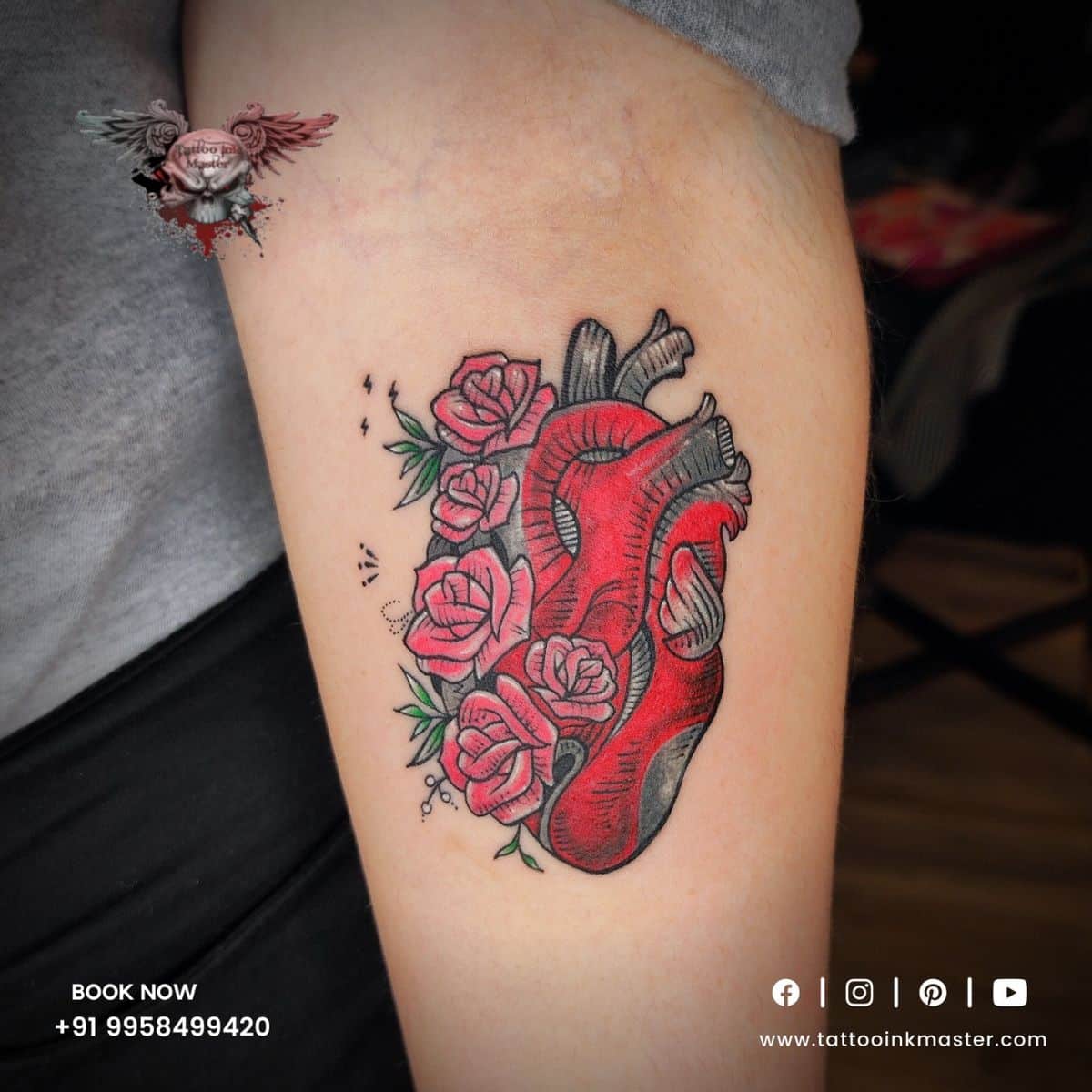 You are currently viewing Magnificent Looking Rose Bundled Red Tattoo
