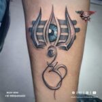 Spiritually Rich Shiva Third Eye And Trishul Tattoo | Tattoo Ink Master