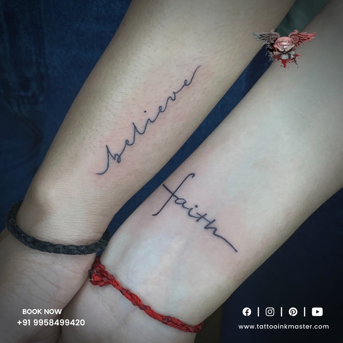 60 Extraordinary Faith Tattoos to Showcase Your Belief – Meanings, Designs  and Ideas | Faith tattoo, Spine tattoos for women, Faith tattoo designs