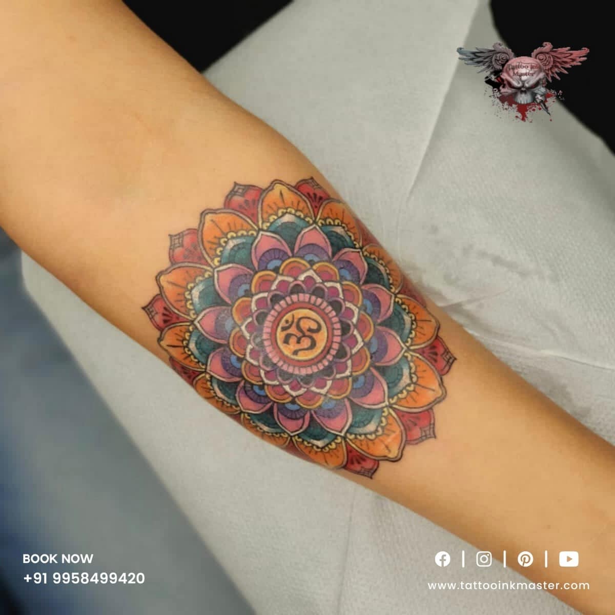 Color mandala by Canyon Webb : Tattoos | Tatuajes mandalas, Fotos de  tatuajes, Tatuajes de moda