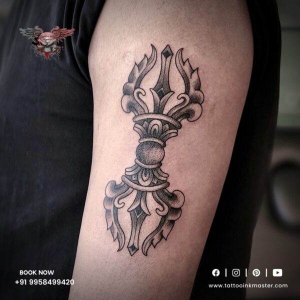 Vintage Style Gramophone Tattoo In Small Size | Tattoo Ink Master