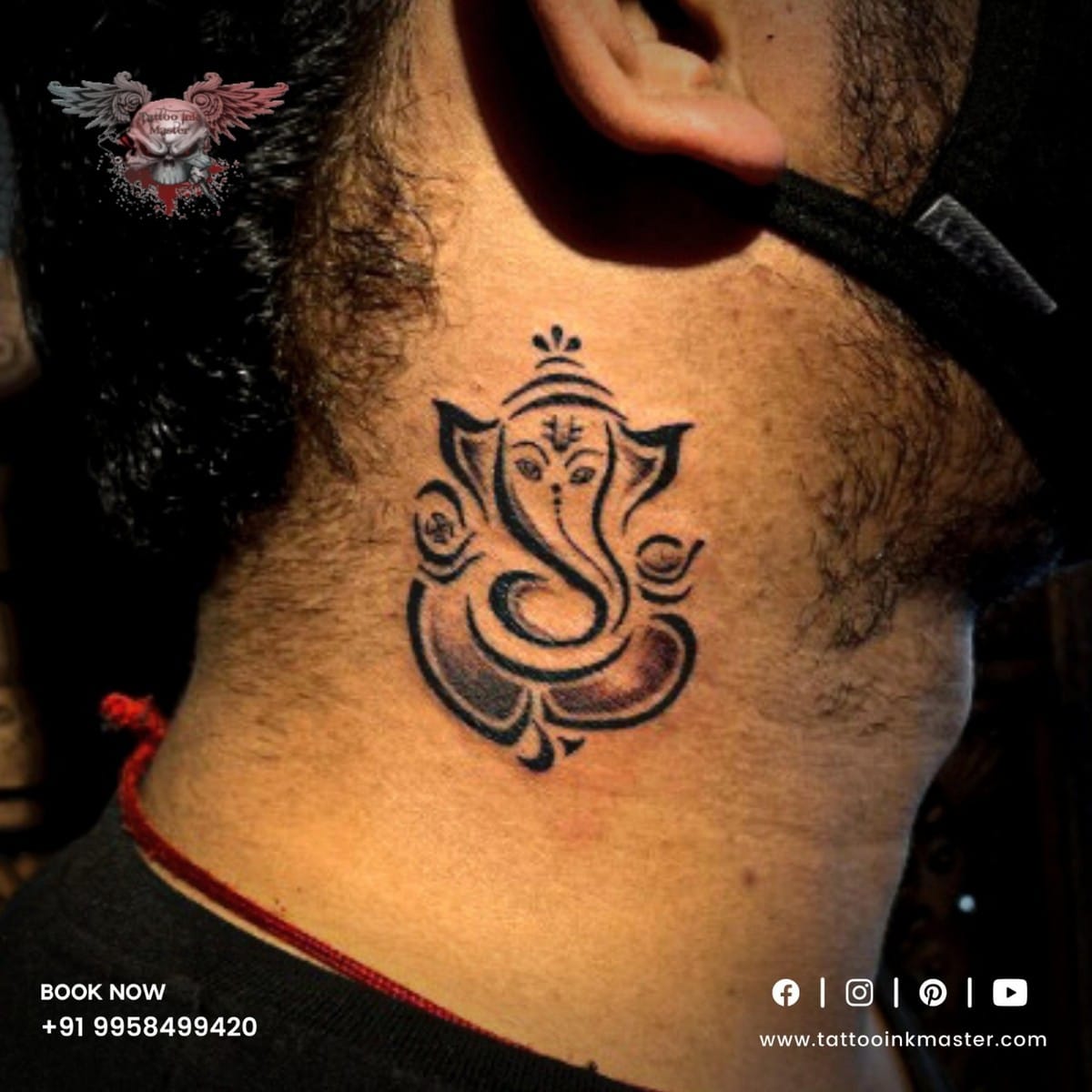 Lord Ganesha Designed With Perfection | Tattoo Ink Master