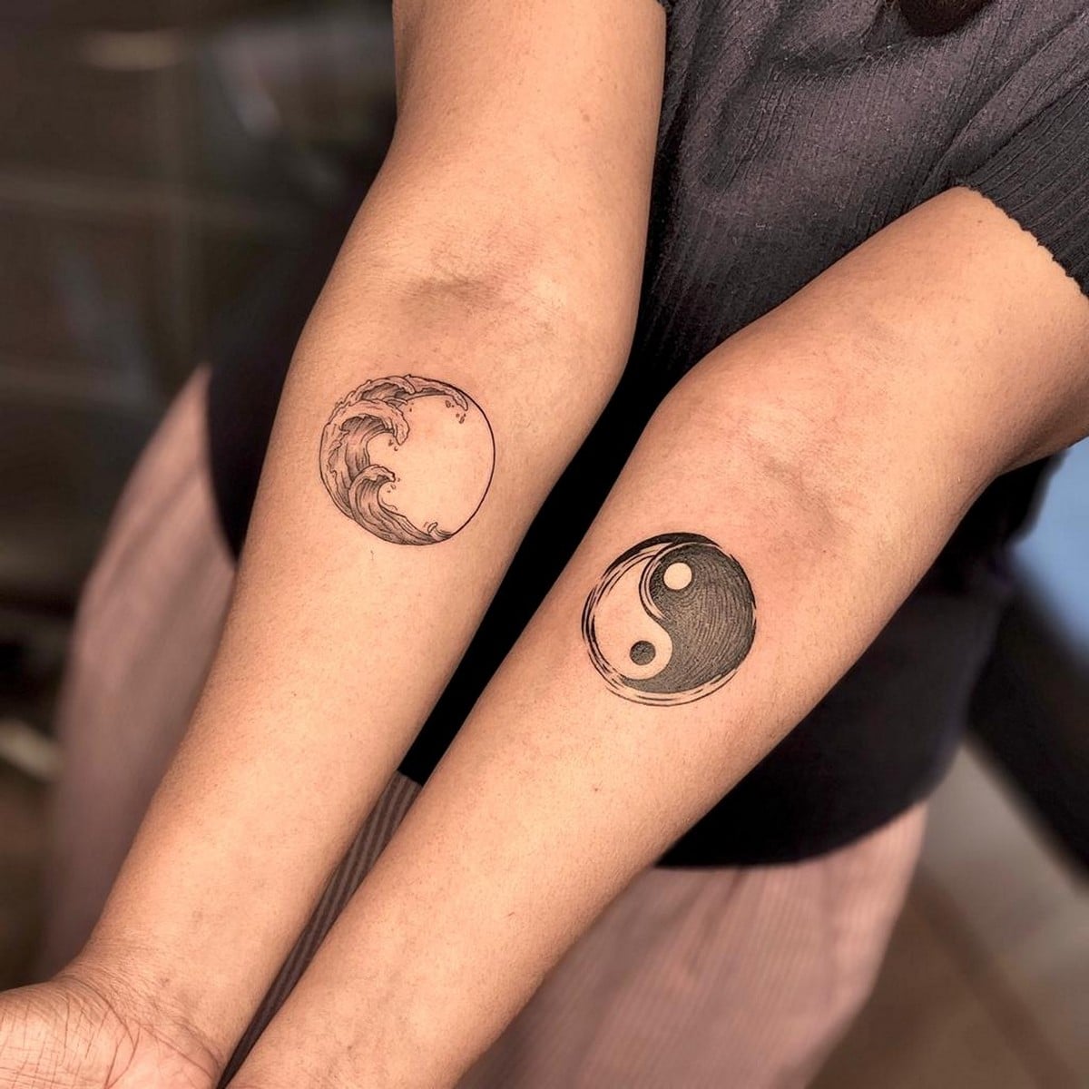 Yin And Yang Two Different But Interrelated Energies | Tattoo Ink Master