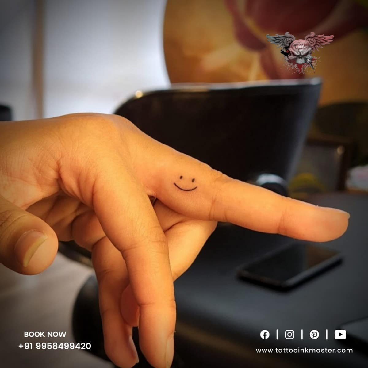 Top 30 Funny Smile Tattoo Design Ideas (2021 Updated) | Smile tattoo,  Smiley face tattoo, Hand tattoos