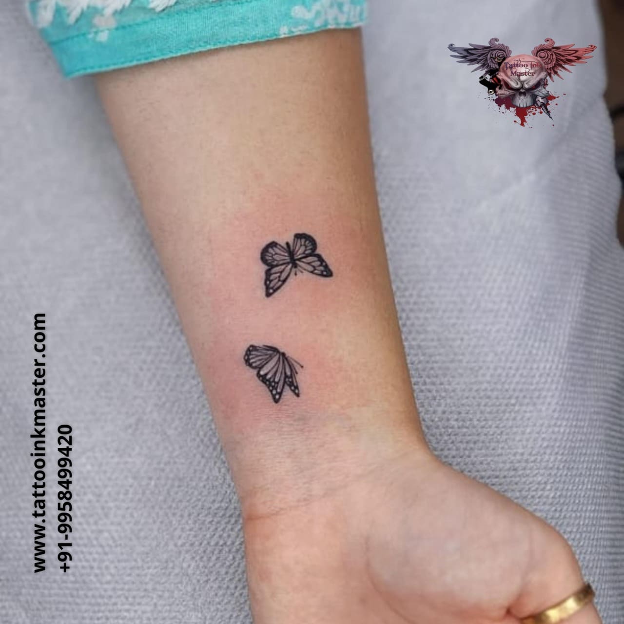 30 Cute Butterfly Tattoos : Sparkle Butterflies I Take You | Wedding  Readings | Wedding Ideas | Wedding Dresses | Wedding Theme