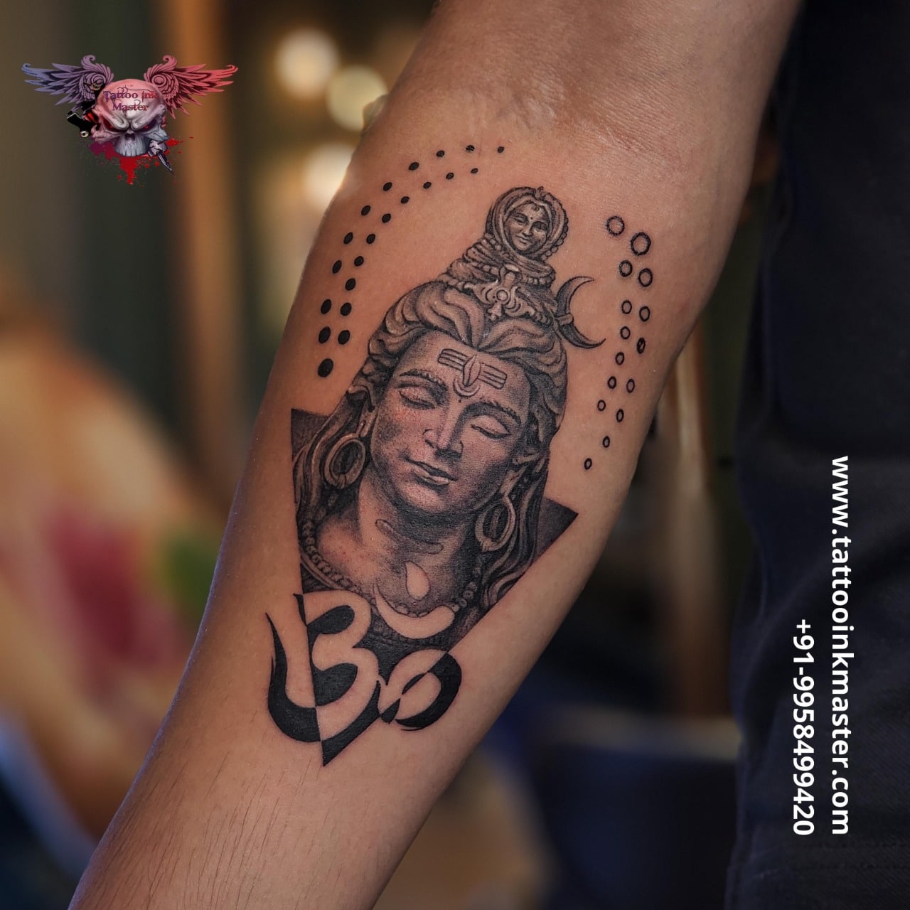 Mahadev with Shiva Tattoo God Sticker Waterproof For Men and Women Tem –  Temporarytattoowala