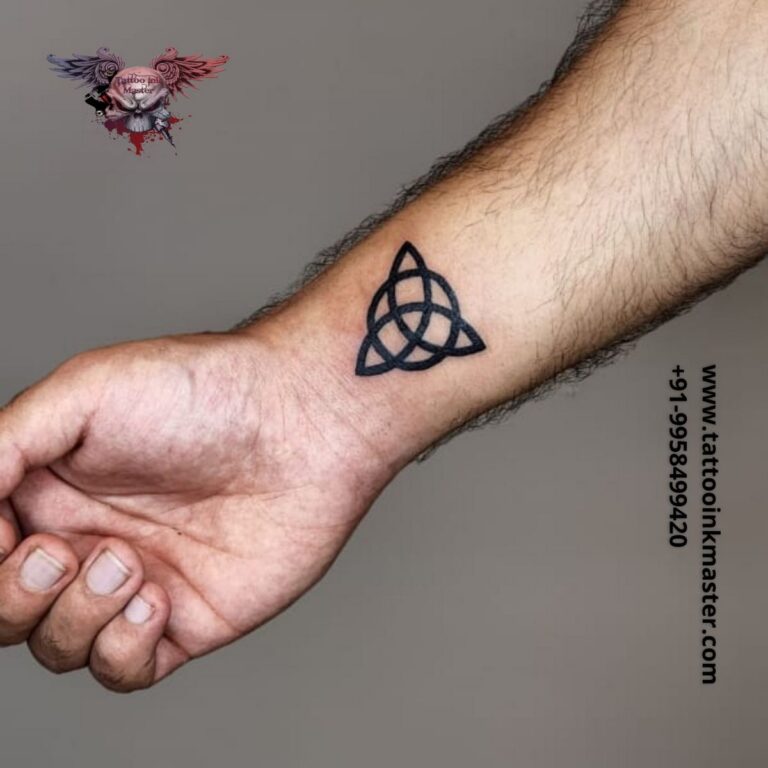 Trinity knot tattoo by Carl Caracia of Orange Tattoo Company in Annapolis,  MD : r/tattoos