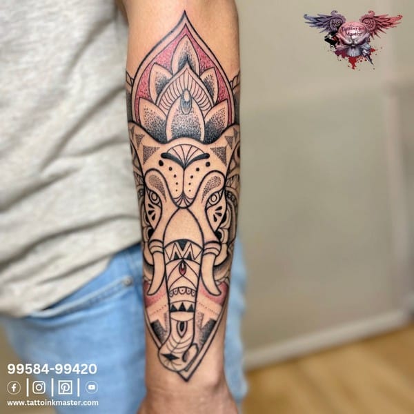 You are currently viewing Get A Mandala Art Ganpati Tattoo Now