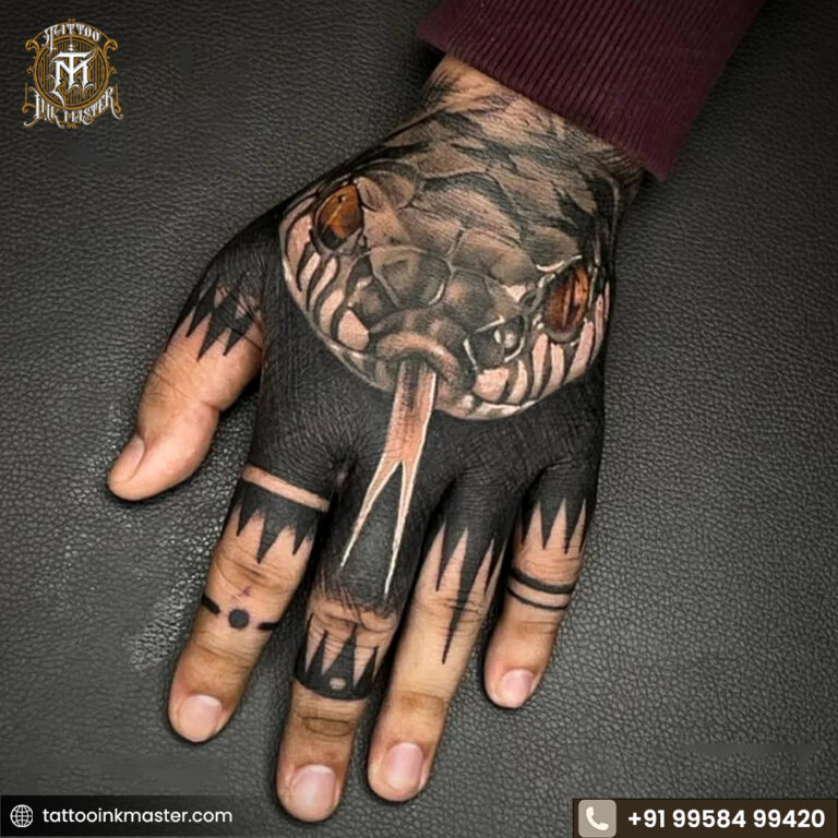 Read more about the article Get a Snake Hand Tattoo Now – Power, Pride & Realism