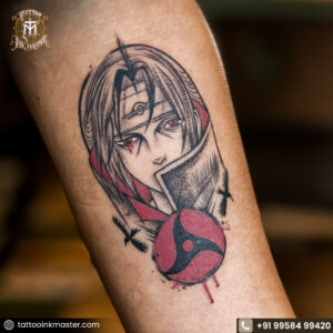 Read more about the article π₯ Itachi Uchiha Tattoo β Symbol of Sacrifice, Strength & Hidden Powe