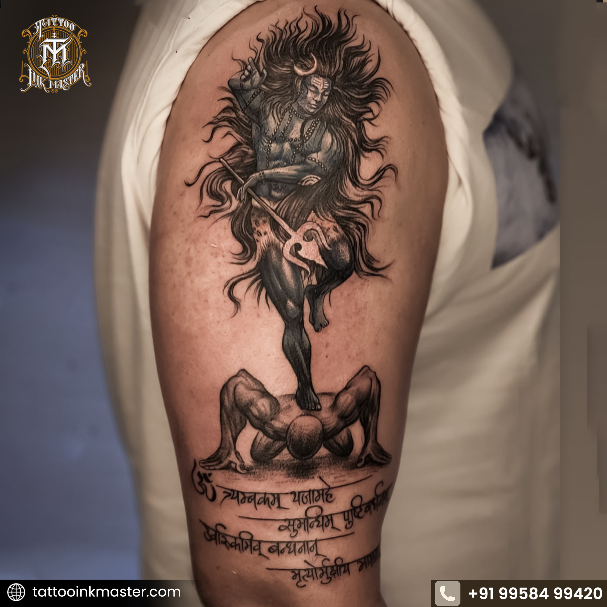 You are currently viewing Mahadev Tattoo Design – Bring Divine Energy to Life with Realism